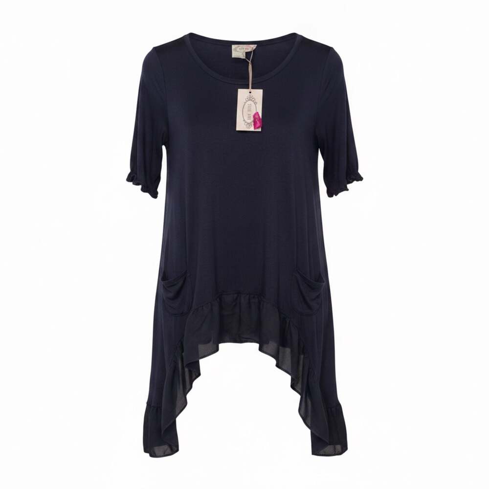 New w/tags Girls Mia Joy Dylan Top in Black Size 14